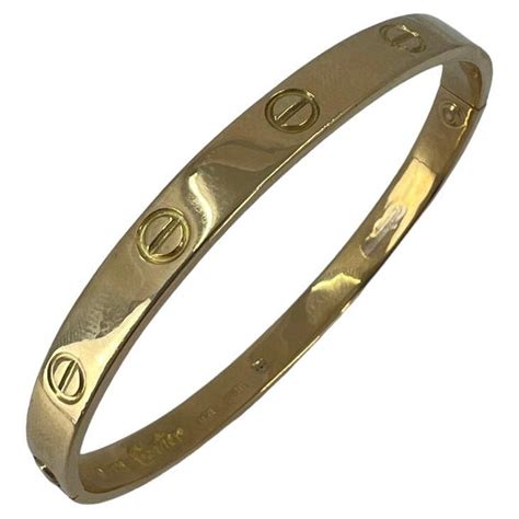 cartier 1970 love bracelet|pre owned cartier love bracelet.